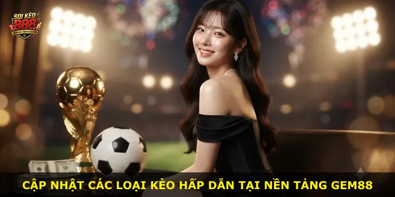 Cập nhật các loại kèo hấp dẫn tại nền tảng Gem88