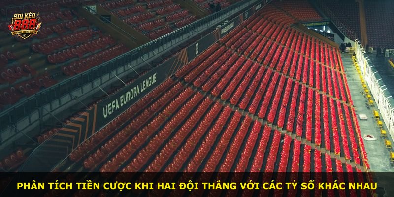 Phân tích tiền cược khi hai đội thắng với các tỷ số khác nhau