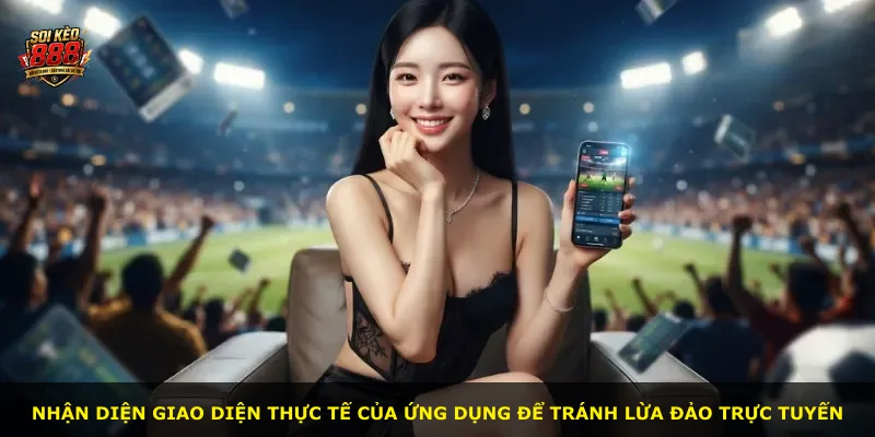 Nhận diện giao diện thực tế của ứng dụng để tránh lừa đảo trực tuyến