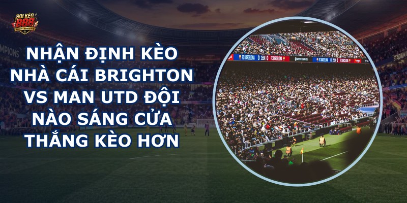 nhận định kèo nhà cái Brighton vs Man Utd