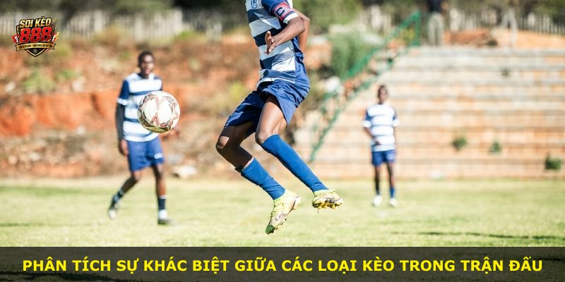 Phân tích sự khác biệt giữa các loại kèo trong trận đấu